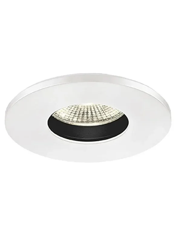 Franklite RF319D40L09GT00V/BEZ003 Recessed Ceiling Only A die-cast LED recessed luminaire with a citizen light source and interchangeable aluminium bezel