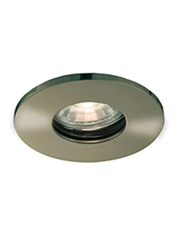 Franklite RF325/BEZ005 Recessed Ceiling Only GU10 mains voltage recessed luminaire with interchangeable aluminium bezels
