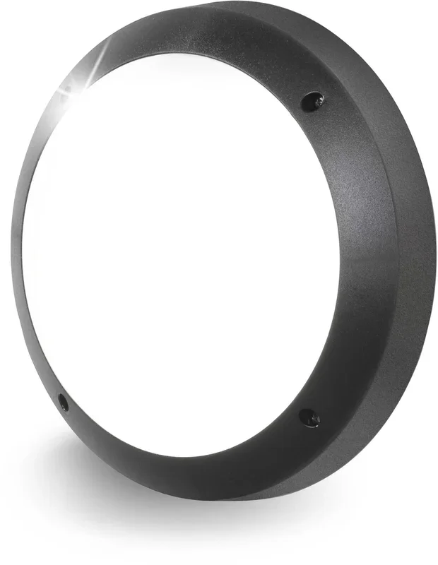 Fumagalli Asbac 1G3.000.WY.L11EM Gelmi 9W 4K LED Round Plain EmgBulkhead Wh