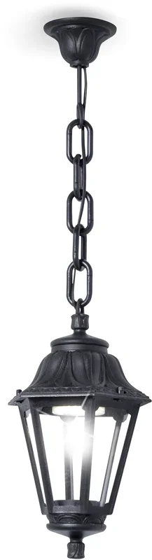 Fumagalli Asbac E22.120.AX.F1R Anna Sichem 6W LED Chain Lantern Black