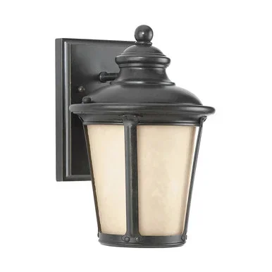 Generation Lighting Cape May One Light Outdoor Wall Lantern in Burled Iron – 88240EN3-780