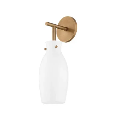 Geyser One Light Wall Sconce (B1616-PBR)