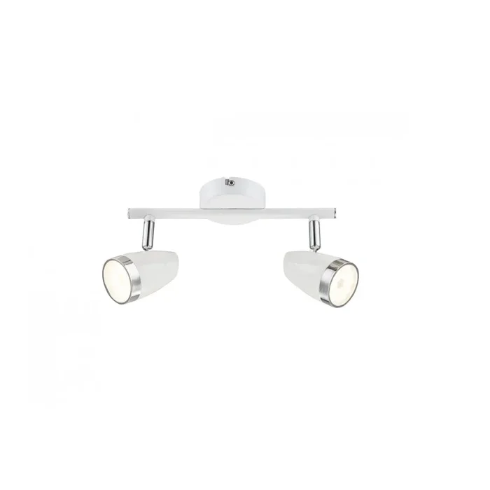Globo ceiling spotlight LED white, 2-light sources