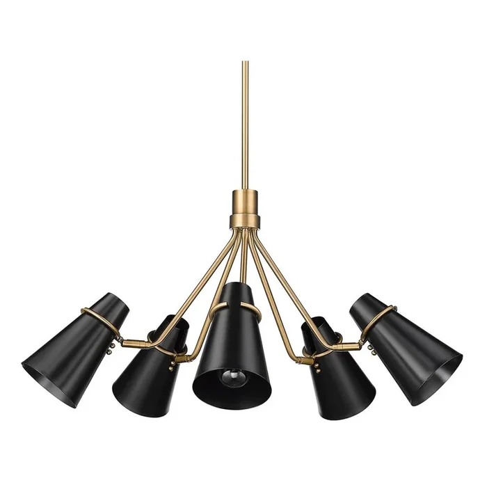Golden Lighting 2122-5 5 Light Chandelier