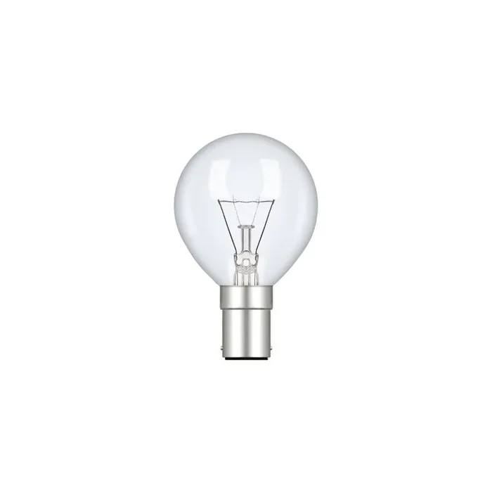 Golf Ball B15D Clear 40W Incandescent/T