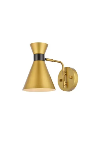 Halycon One Light Wall Sconce (LD2353BR)
