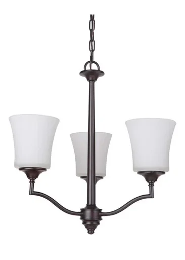 Helena Three Light Chandelier (41723-OB)
