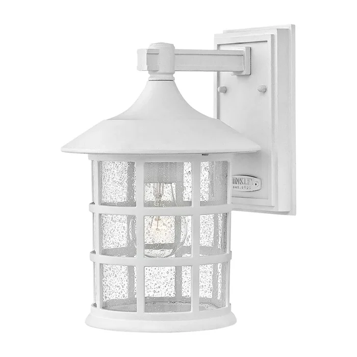 Hinkley Outdoor Wall Light from the Freeport range. Freeport 1lt Small Wall Lantern Product Code = HK-FREEPORT2-S-TBK
