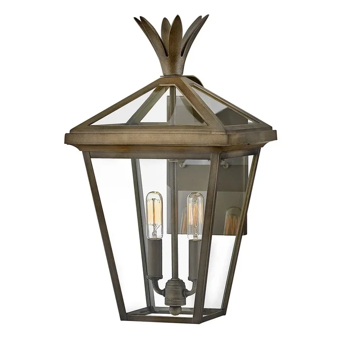 Hinkley Palma 1lt Small Wall Lantern HK-PALMA-S-BK