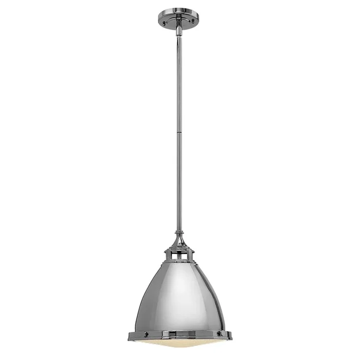 Hinkley Pendant from the Amelia range. Amelia 1 Light Medium Pendant Product Code = HK-AMELIA-P-M-PN
