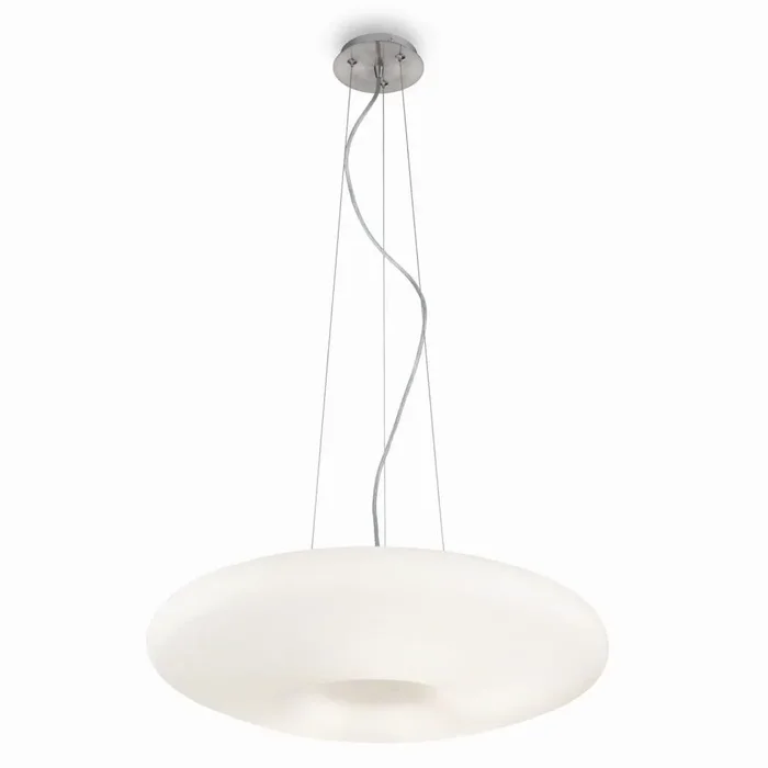 Ideal Lux GLORY Pendant Light white, 5-light sources