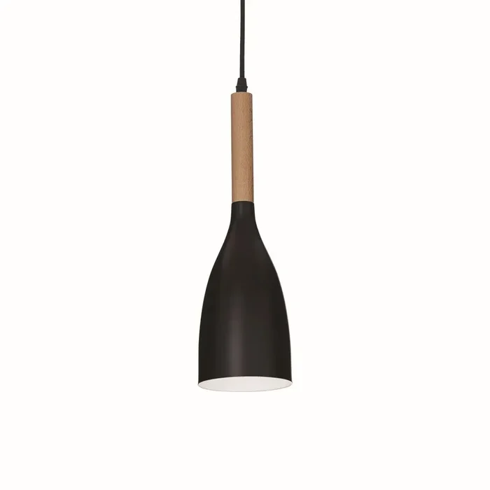 Ideal Lux MANHATTAN Pendant Light black, 1-light source