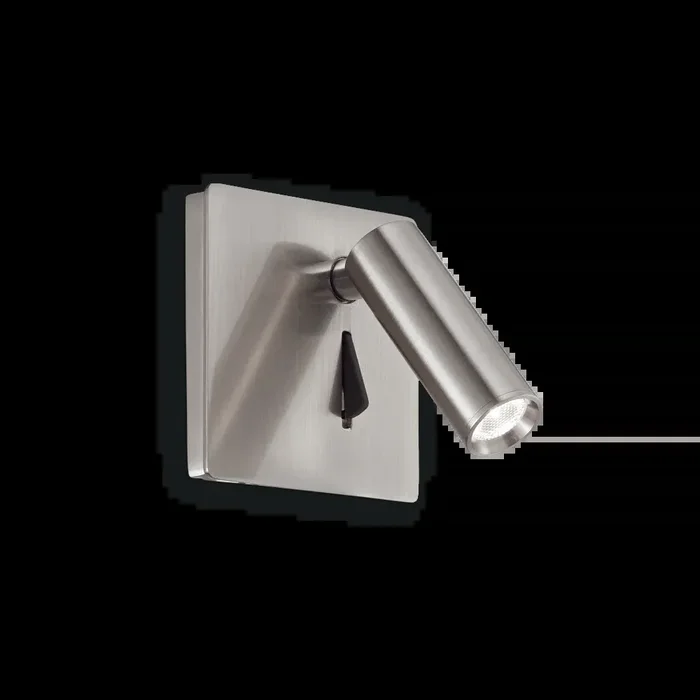 Ideallux LITE Wall Light LED matt nickel, 1-light source
