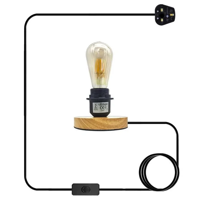Industrial Table Lamps For Living Room E27 Adjustable Cable Night Light~5490