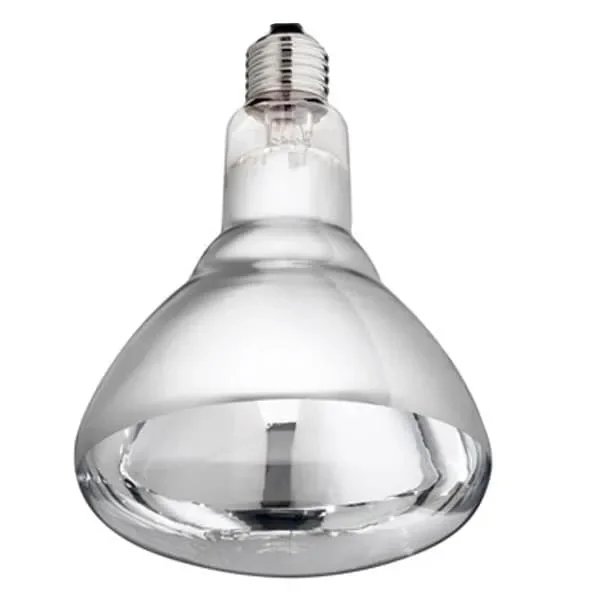 Infra Red Reflector Spotlight 150W ES Clear GE 28720