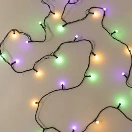 IP44 LED Multicoloured Bubble String Lights