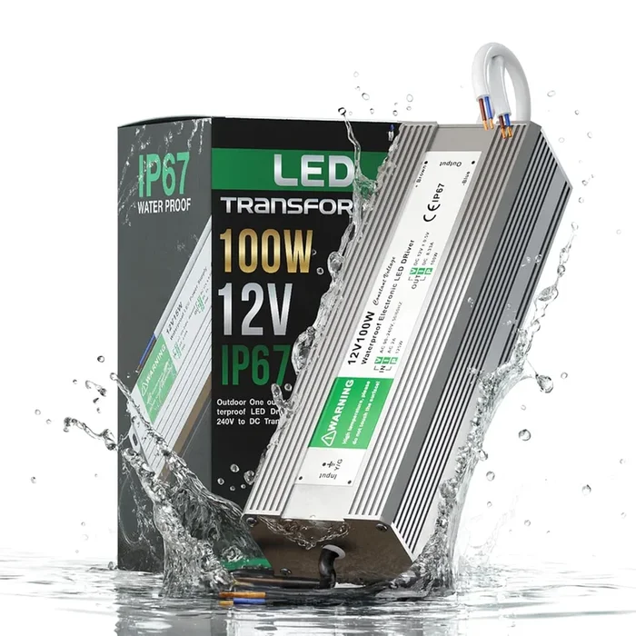 IP67 Waterproof DC 12V 100W LED Driver LED Power Supply Transformer ~3373