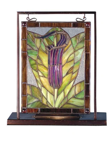 Jack-In-The-Pulpit One Light Mini Tabletop Window (68552)