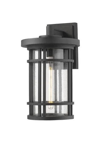 Jordan One Light Outdoor Wall Light (570XL-BK)