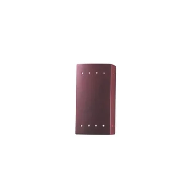 Justice Designs Ambiance LED Lantern in Terra Cotta – CER-0925-TERA-LED1-1000