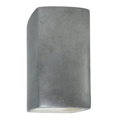 Justice Designs Ambiance LED Wall Sconce in Antique Silver – CER-5955W-ANTS