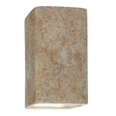 Justice Designs Ambiance LED Wall Sconce in Navarro Red – CER-5950W-NAVR-LED1-1000