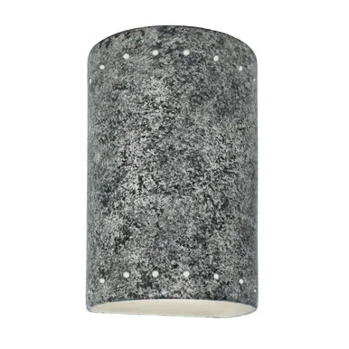 Justice Designs Ambiance Wall Sconce in Granite – CER-5990-GRAN