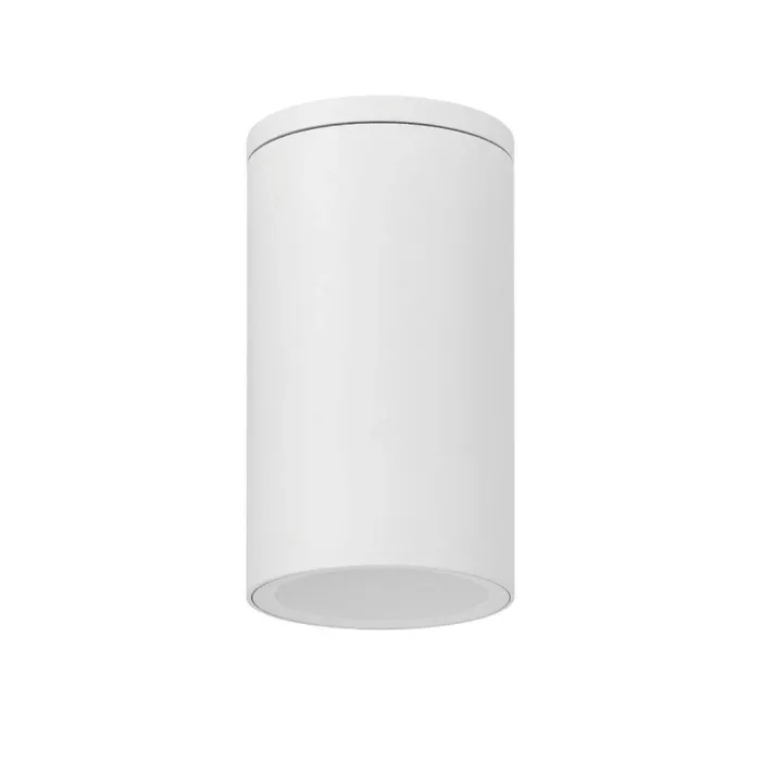Kandanchu 6cm Tall Round Ceiling Spotlight, 1 x GU10, IP54, Sand White, 2yrs Warranty
