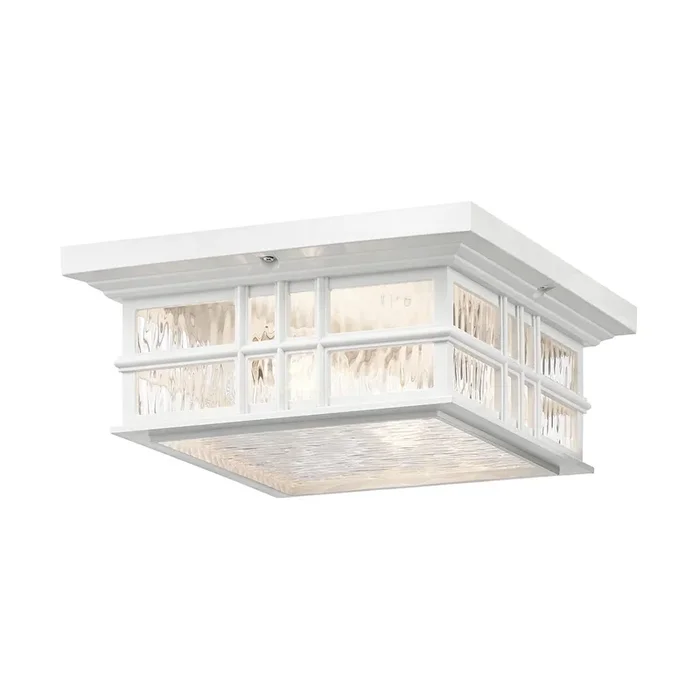 Kichler Outdoor Wall Light from the Beacon Square range. Beacon Square 1 Light Medium Wall Lantern Product Code = KL-BEACON-SQUARE-M-OZ
