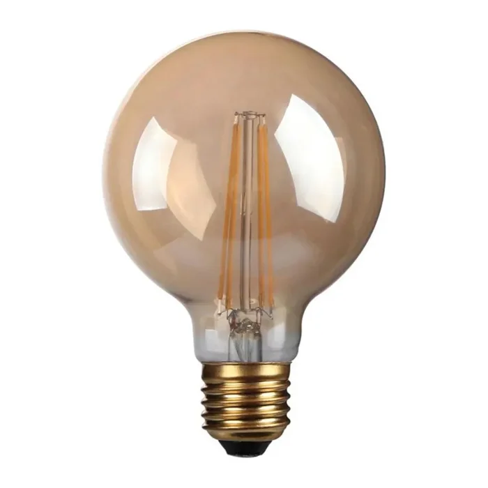 Kosnic LED Globe G95 4W 380lm E27 Gold Home Warm White