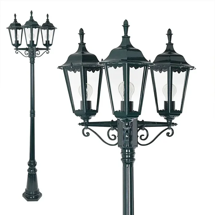 KS Verlichting Ancona Lamp Post green, 1-light source