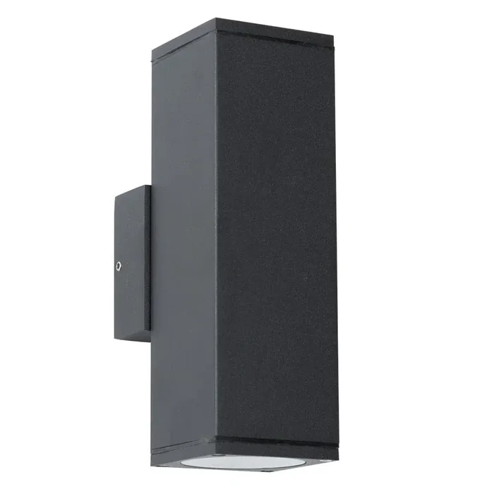 KS Verlichting Kelvin Wall Light black, 2-light sources