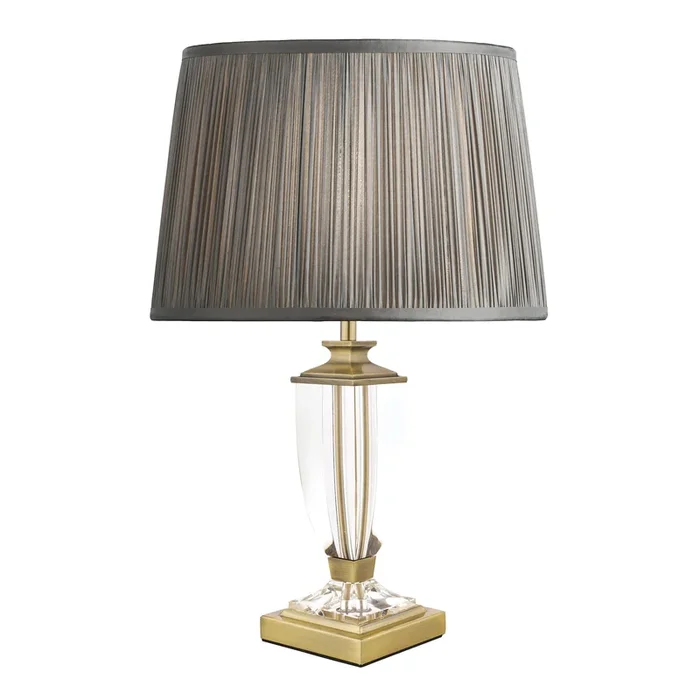 Laura Ashley LA3688771-Q Carson Small Table Lamp Base Antique Brass