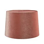 Laura Ashley LA3756000-Q Velvet Empire Shade Blush 14″