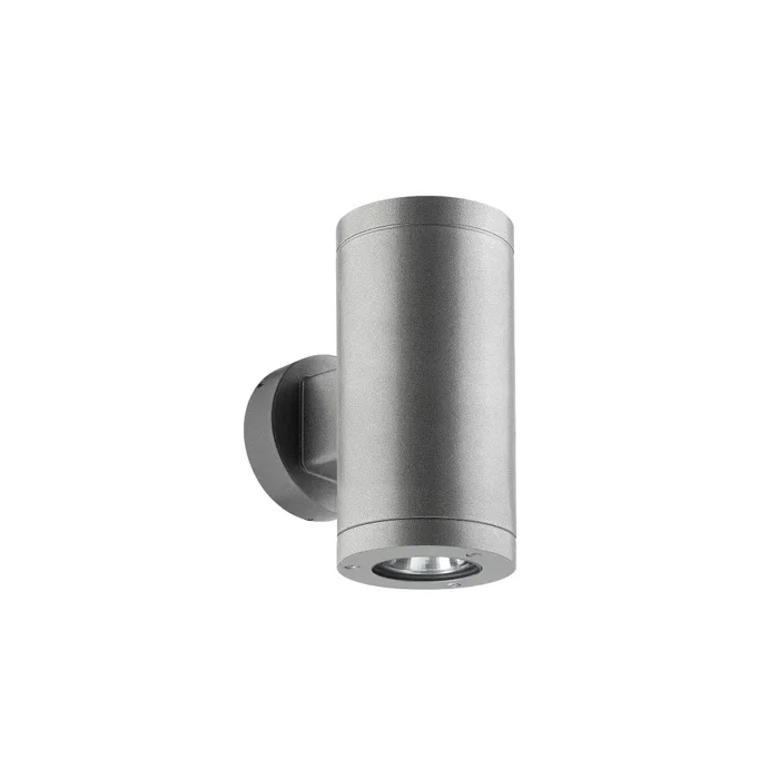 LCD 1065 Outdoor Wall Light silver, 2-light sources