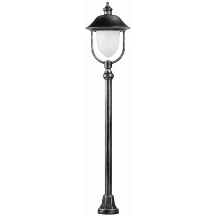 Lcd Rendsburg floor lamp black, 1-light source