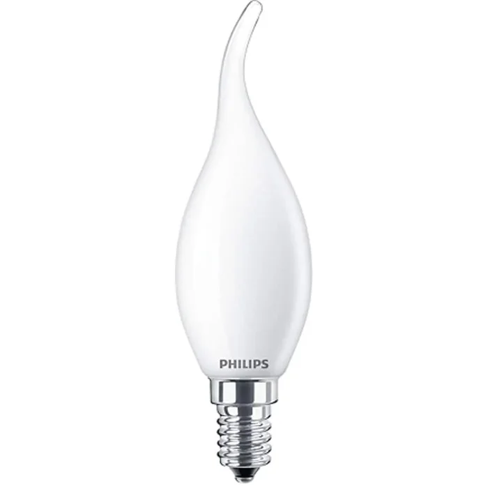 LED Bent Tipped Candle 2.2W E14 Opal 2700K Philips Classic