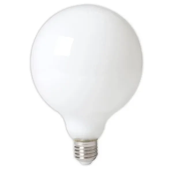 LED Dimming 125mm Globe 7.5W 806lm ES Opal Calex