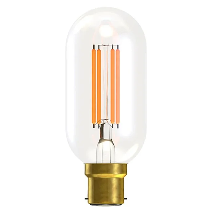 LED Dimming Filament Tubular 4W B22d Clear 2700K BELL