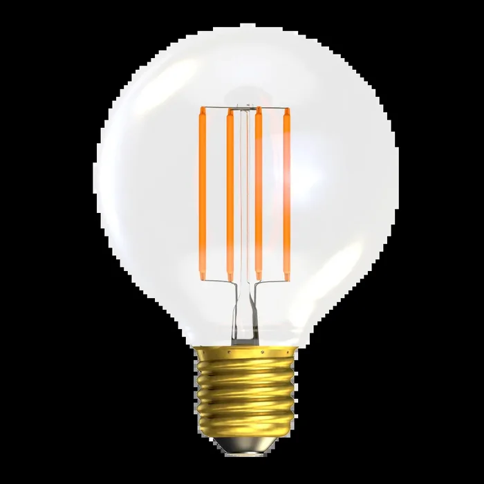 LED Filament Globe 80mm 3.3W 470lm ES Clear Very Warm White BELL