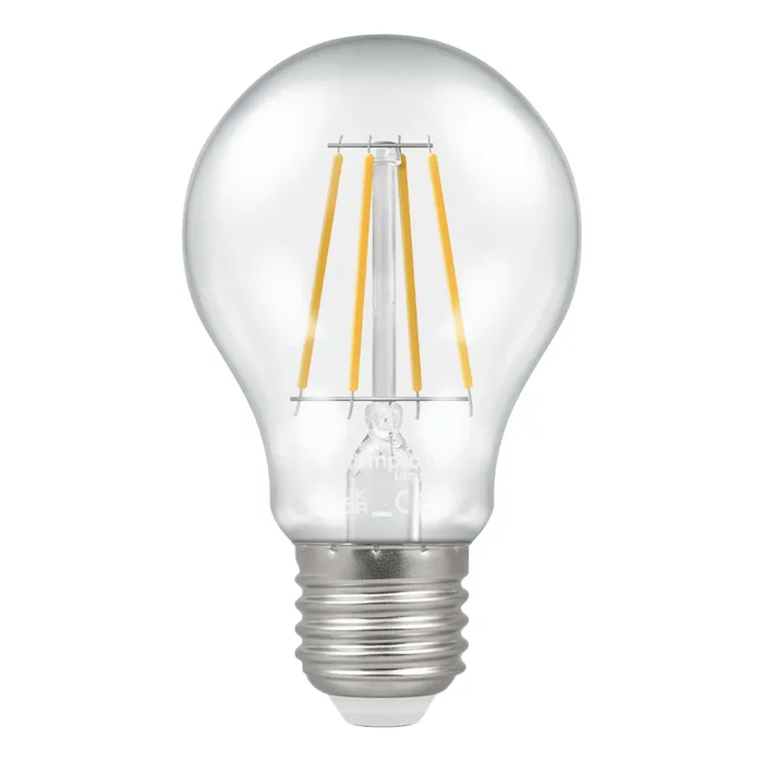 LED Filament GLS 9W (75W eq.) E27 Clear 2700K Dimmable Crompton
