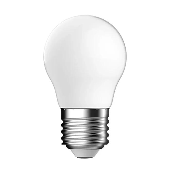 LED Filament Golf Ball 7W (60W) ES 4000K 220-240V Opal Tungsram