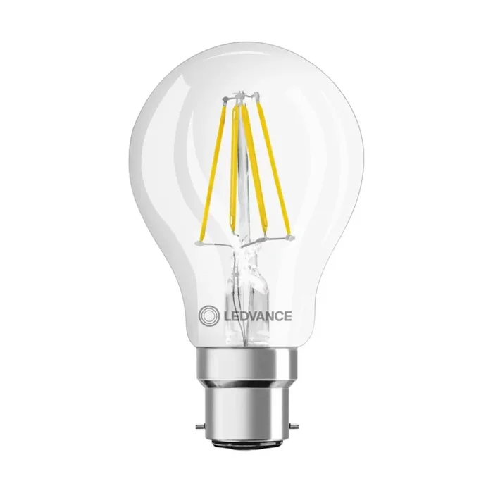 LED GLS BC Cap 4W 470lm Very Warm White Clear Ledvance