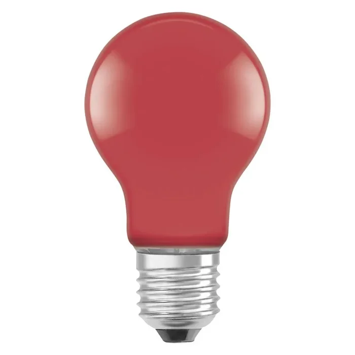 LED GLS Coloured 2.5 Watt Red ES Osram