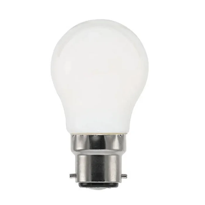 LED Golf Ball 5W (40W) BC 2700K 220-240V Opal Dim Tone Tungsram