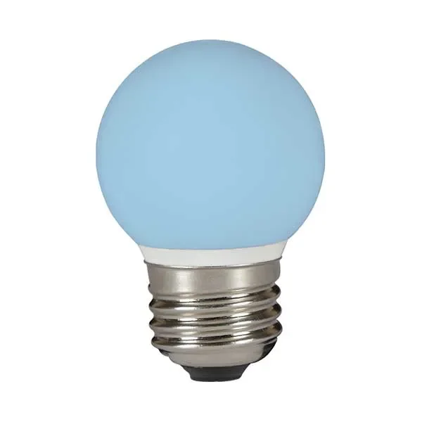 LED Golfball Miniglobes 1W E27 Blue Bell 5085