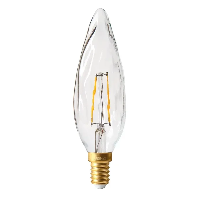 LED GS8 Filament Candle 2W Clear E14 2700K Girard Sudron