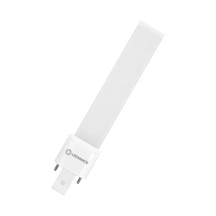 LED PL-S 2 Pin G23 Plug-In 4W 500lm 3000K EM and AC Mains Ledvance