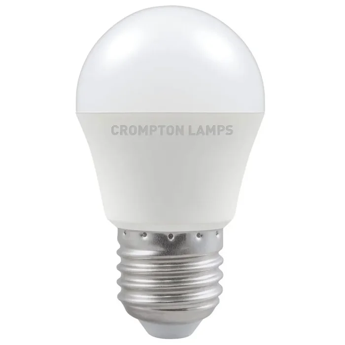 LED Round 45mm 5.5W ES Opal 4000K Crompton Thermal Plastic