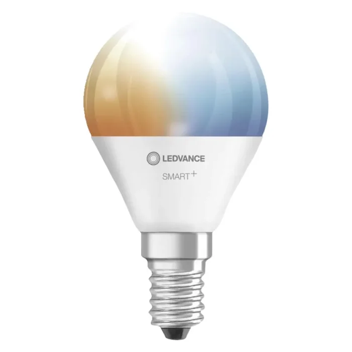 LED Wifi Controlled Golfball 4.9W 470lm SES 827-865 Tuneable White Frosted Dim